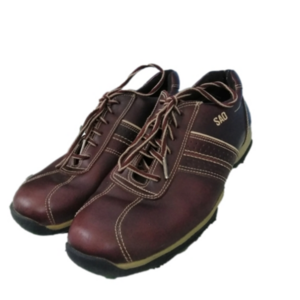 SAO MENSWEAR by Stacy Adams Brown Leather Mens Lace Shoes